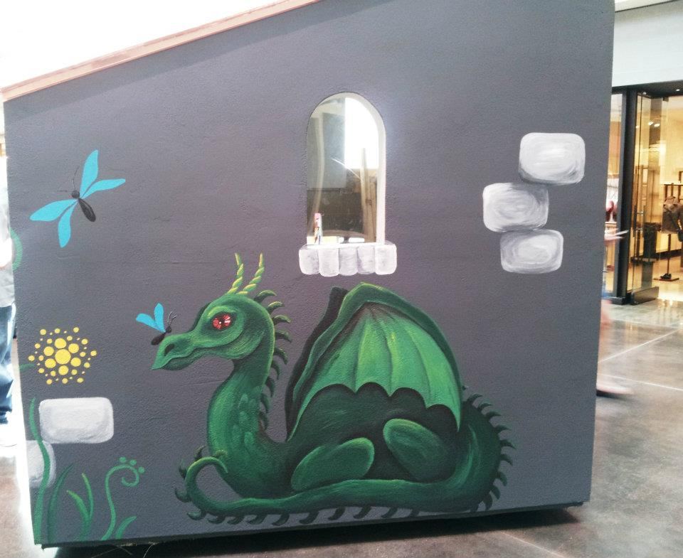 Playhouse Guardian built for Dallas CASA