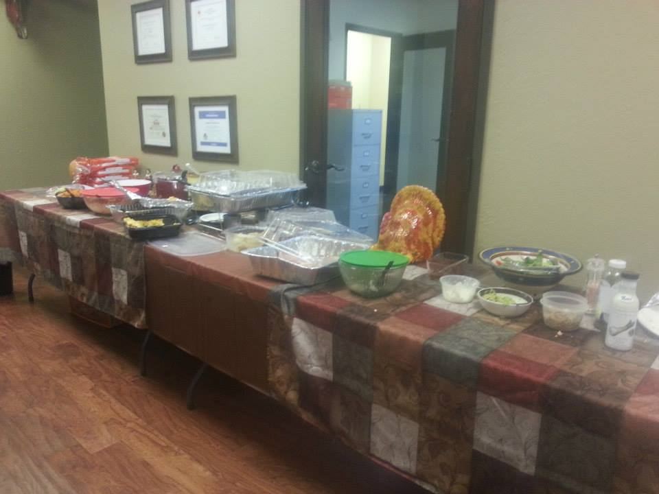 Thanksgiving feast